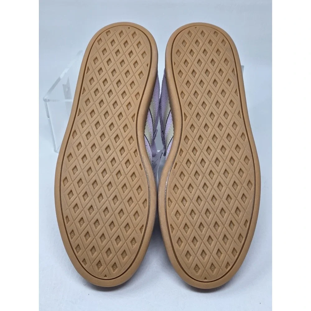 adidas Breaknet Sleek Trainers Women's Size 7.5 Low Top Lace-Up Purple Gum New